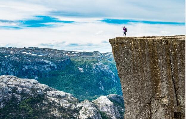 Vách đá Preikestolen, Na Uy